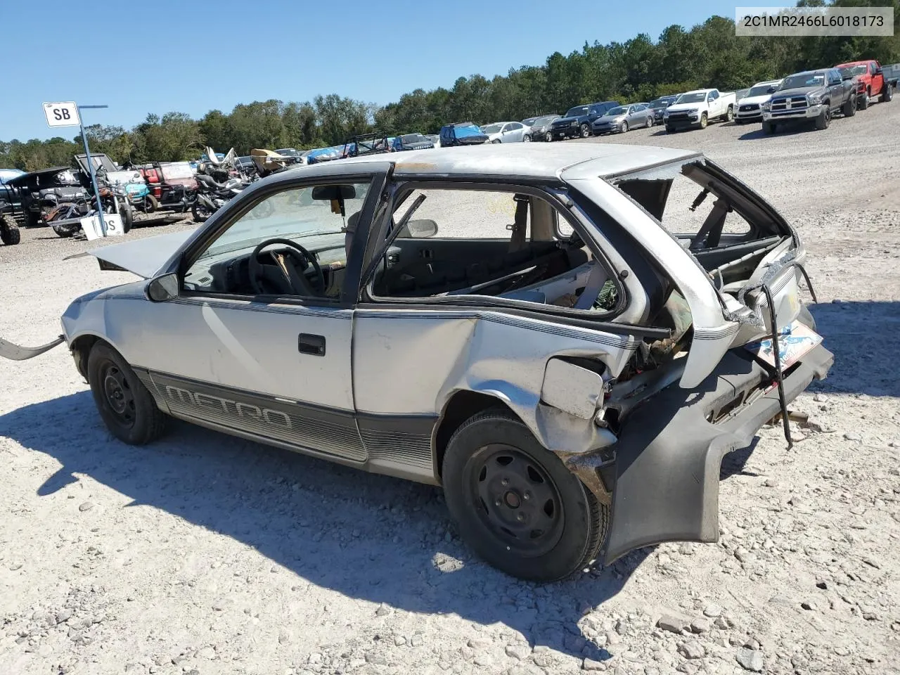 1990 Geo Metro Lsi Sprint Cl VIN: 2C1MR2466L6018173 Lot: 72966054