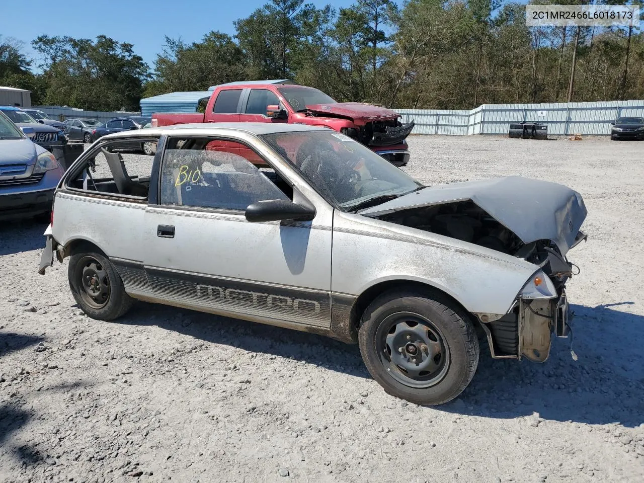 2C1MR2466L6018173 1990 Geo Metro Lsi Sprint Cl