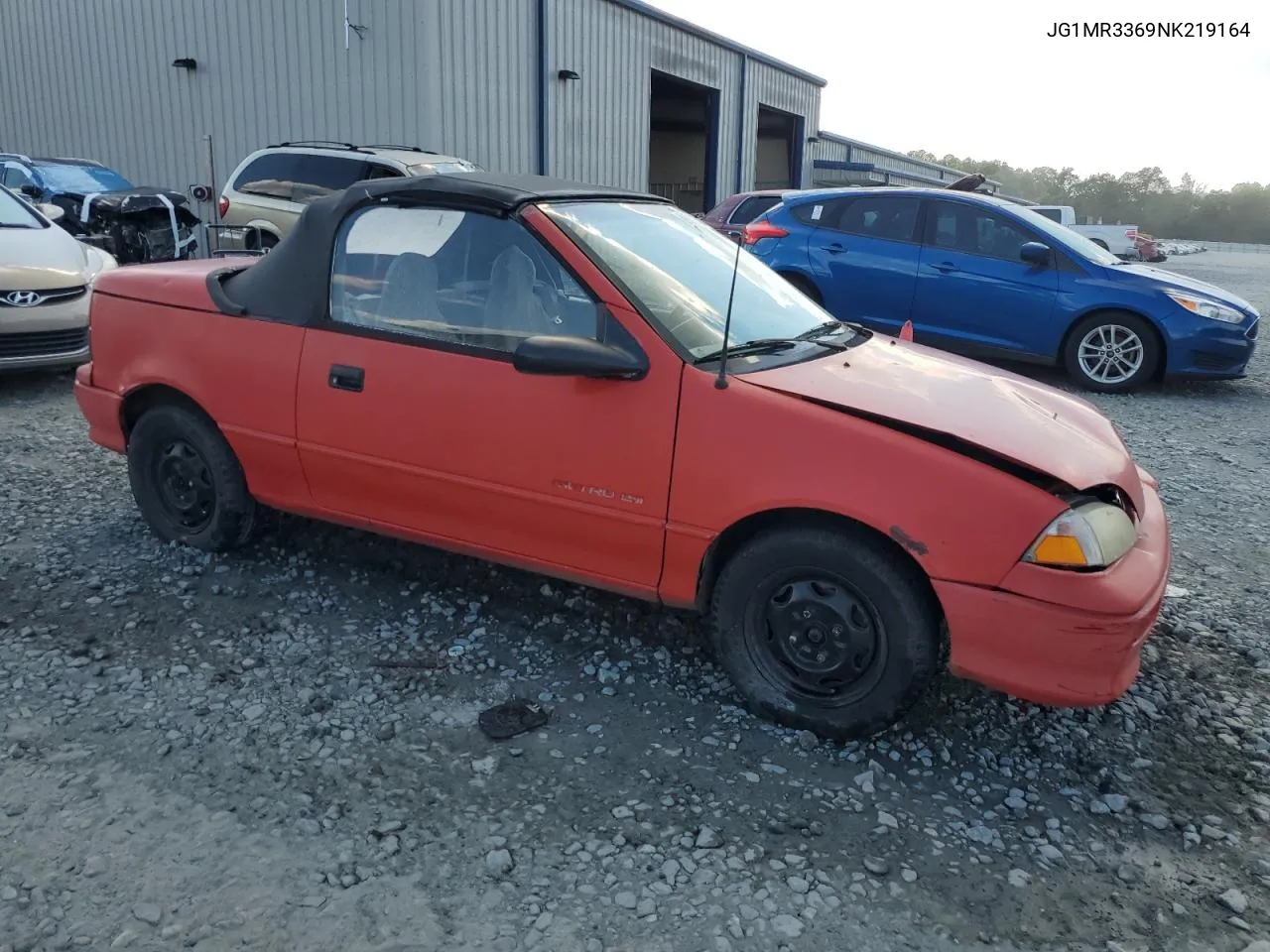 1992 Geo Metro Lsi Sprint Cl VIN: JG1MR3369NK219164 Lot: 69017534