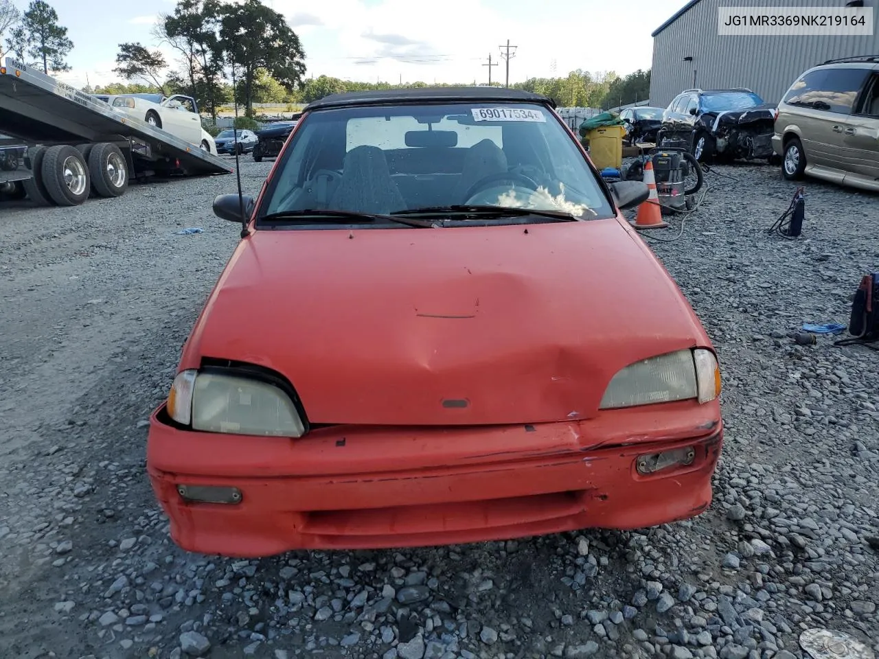 1992 Geo Metro Lsi Sprint Cl VIN: JG1MR3369NK219164 Lot: 69017534