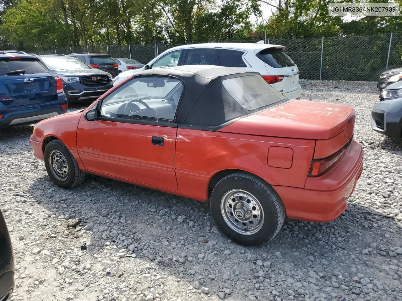 1992 Geo Metro Lsi Sprint Cl VIN: JG1MR3364NK207939 Lot: 71462314