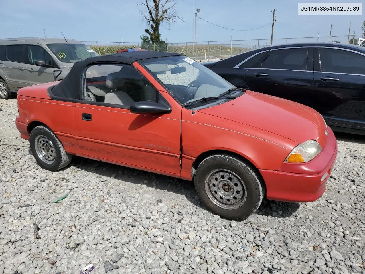 JG1MR3364NK207939 1992 Geo Metro Lsi Sprint Cl