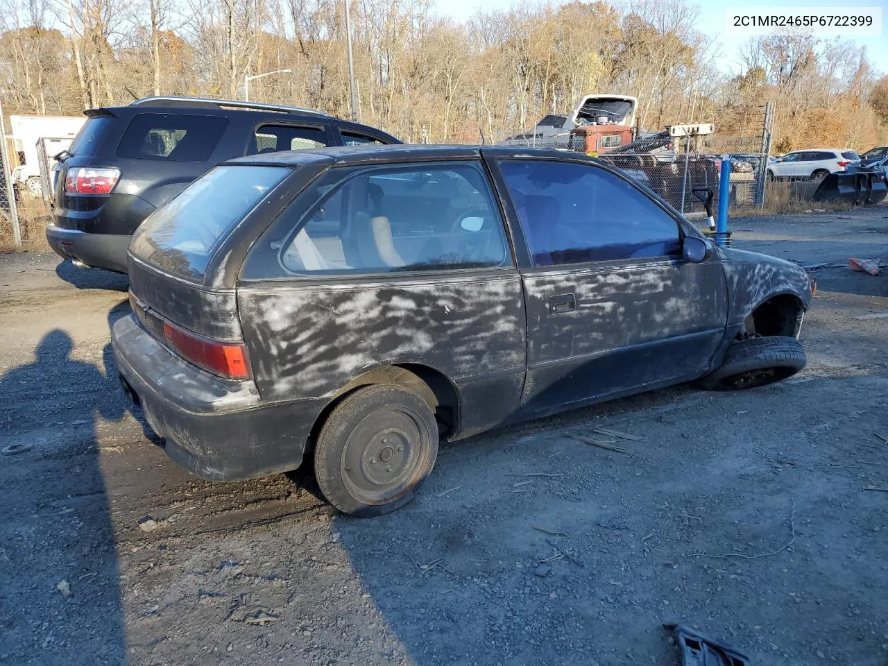 1993 Geo Metro VIN: 2C1MR2465P6722399 Lot: 78855304