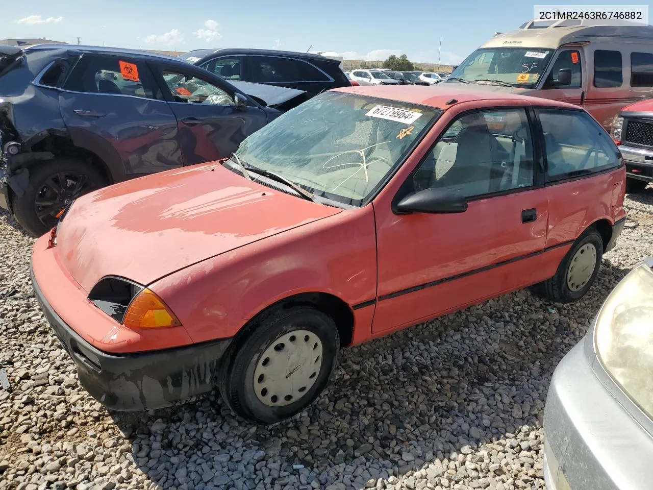 1994 Geo Metro VIN: 2C1MR2463R6746882 Lot: 67279964