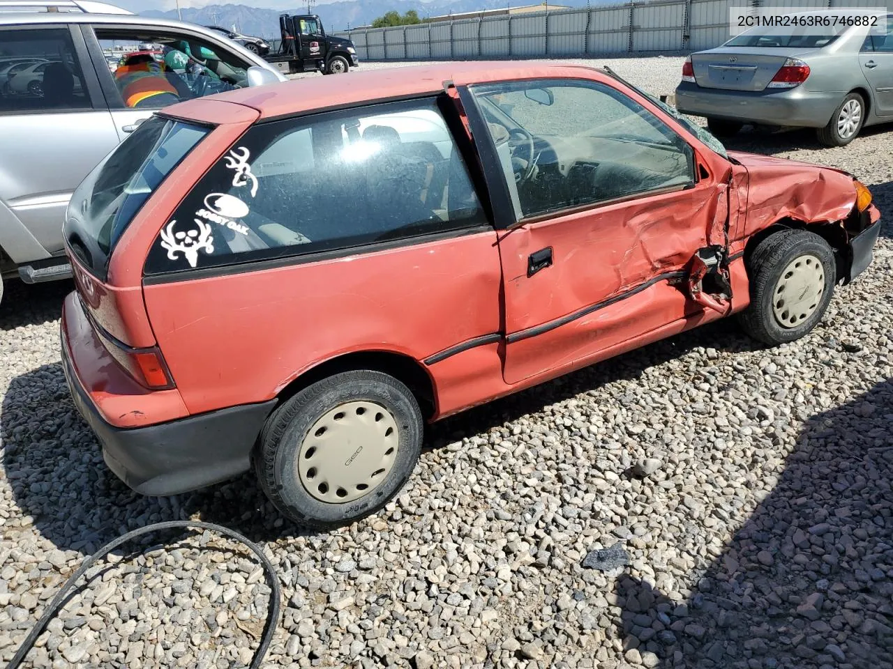 1994 Geo Metro VIN: 2C1MR2463R6746882 Lot: 67279964