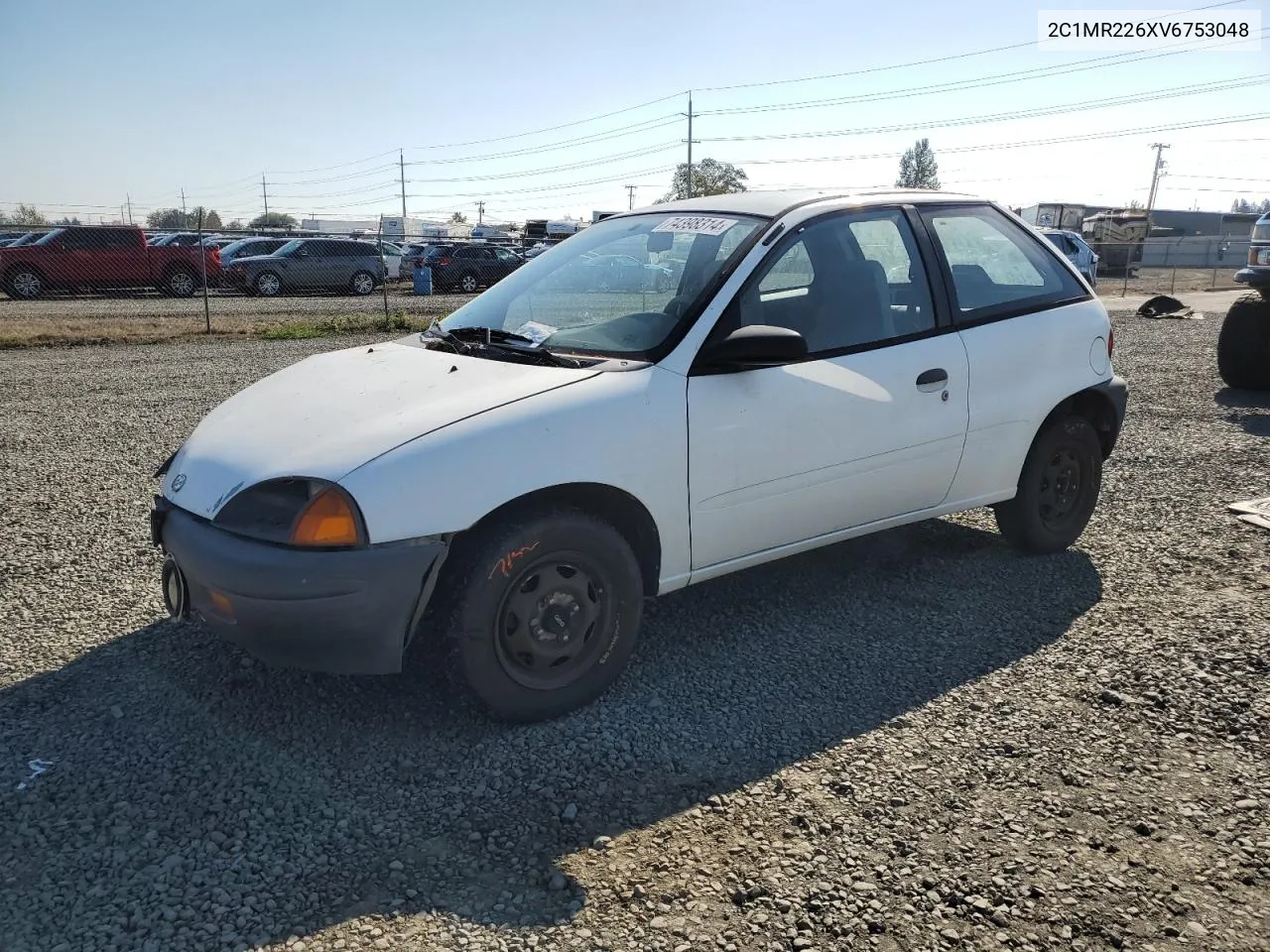 2C1MR226XV6753048 1997 Geo Metro