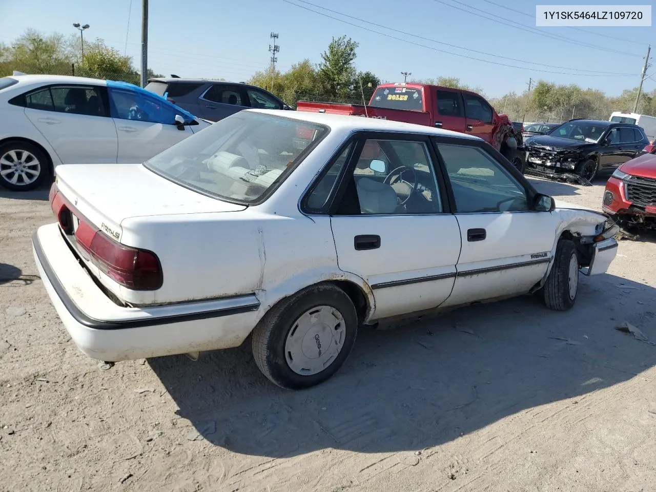 1990 Geo Prizm Base VIN: 1Y1SK5464LZ109720 Lot: 75422054