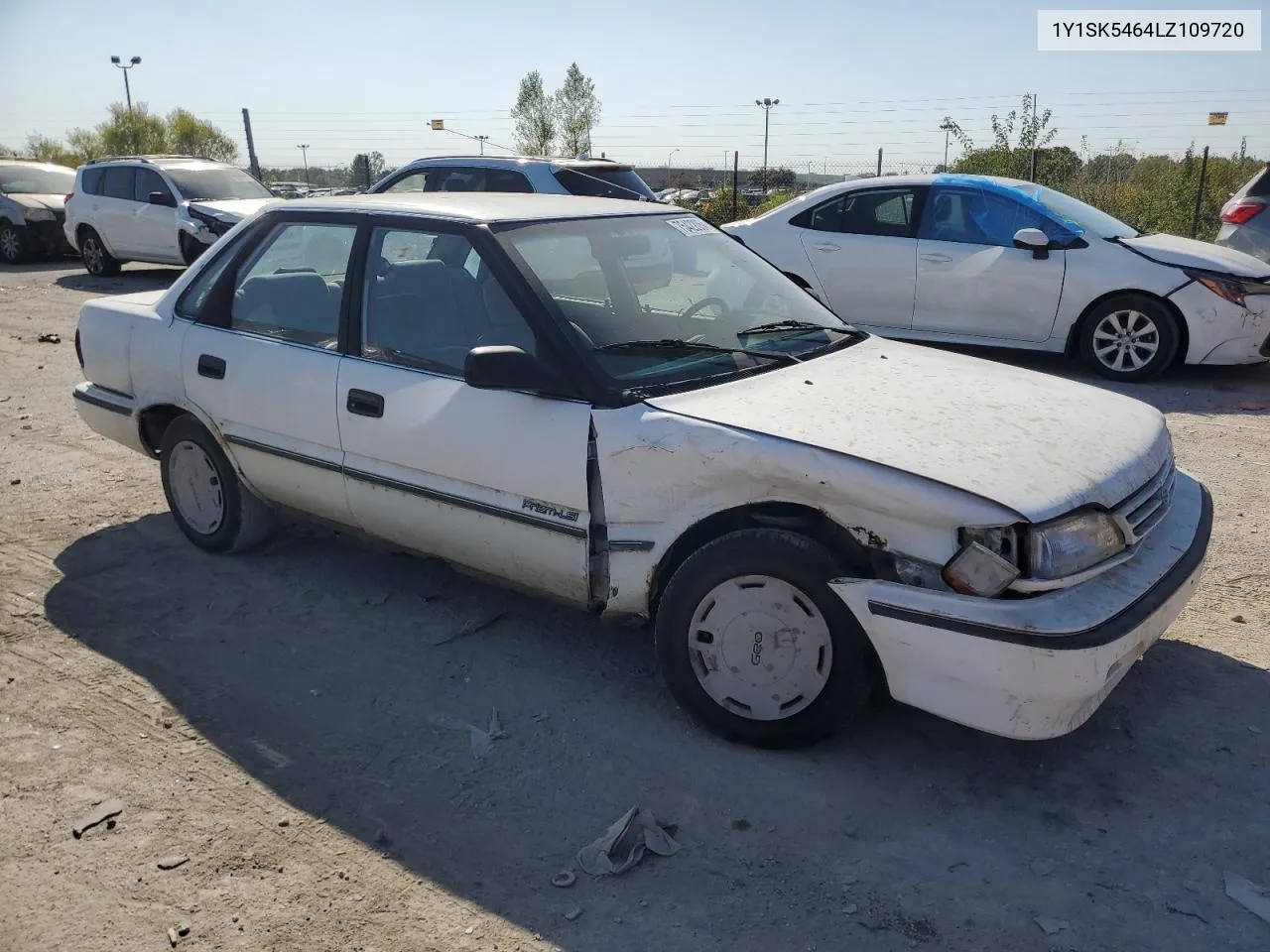 1990 Geo Prizm Base VIN: 1Y1SK5464LZ109720 Lot: 75422054