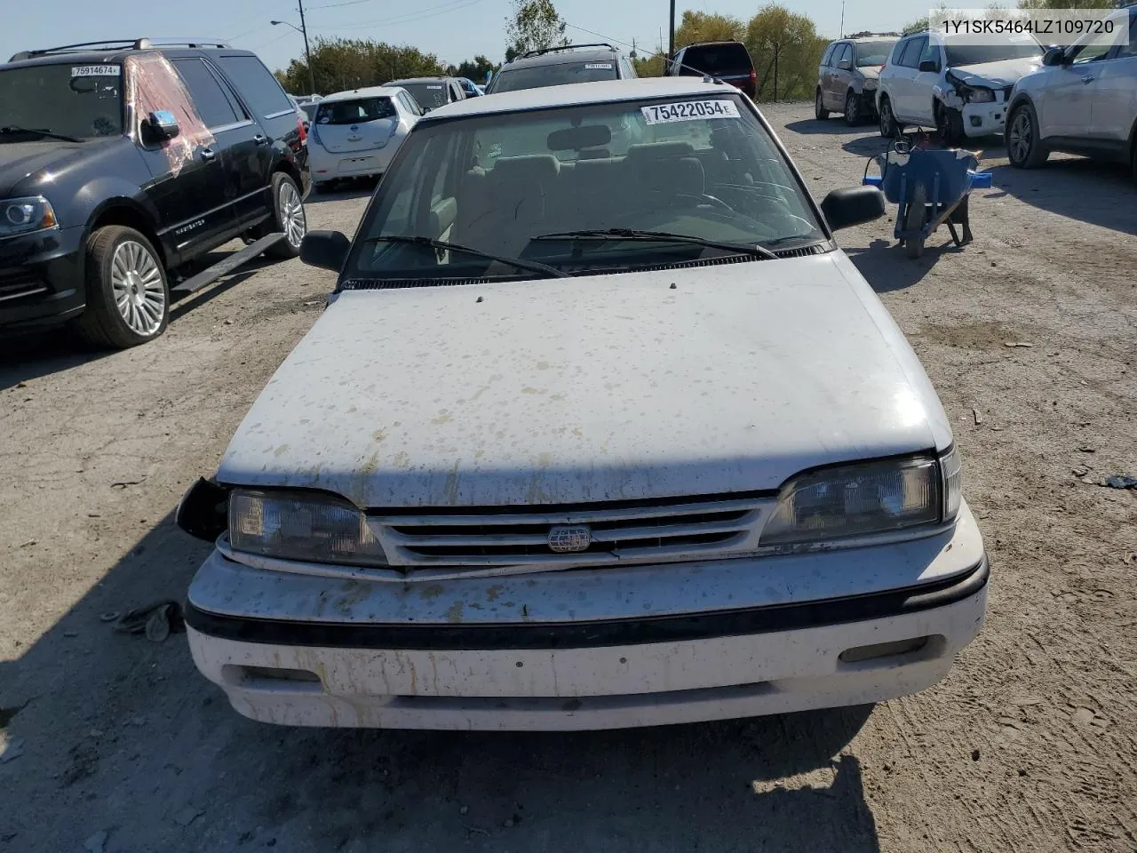 1990 Geo Prizm Base VIN: 1Y1SK5464LZ109720 Lot: 75422054