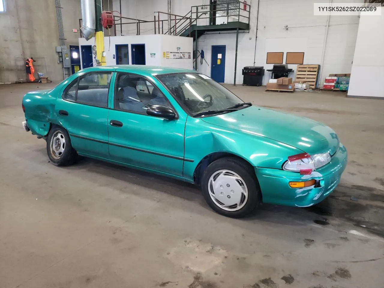 1995 Geo Prizm Base VIN: 1Y1SK5262SZ022089 Lot: 72804104