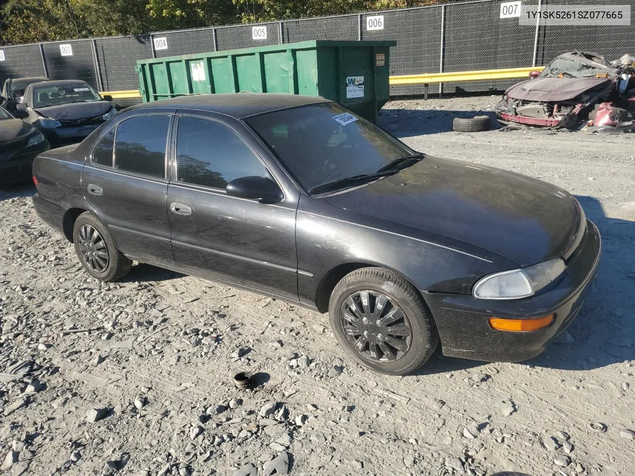 1Y1SK5261SZ077665 1995 Geo Prizm Base