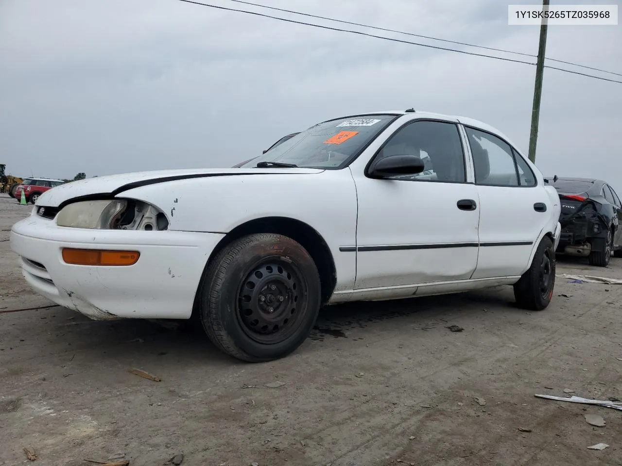 1996 Geo Prizm Base VIN: 1Y1SK5265TZ035968 Lot: 71472584