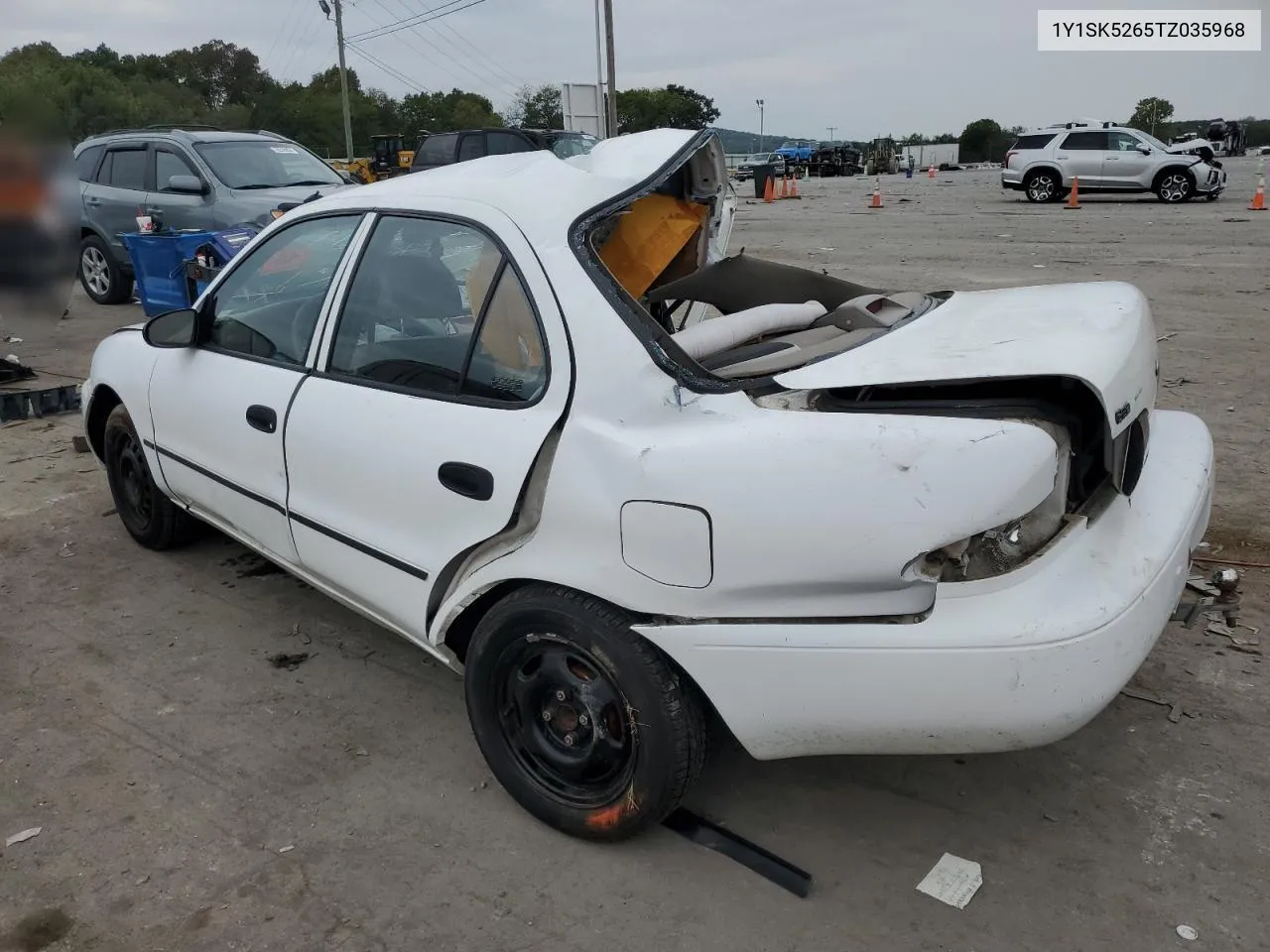 1996 Geo Prizm Base VIN: 1Y1SK5265TZ035968 Lot: 71472584