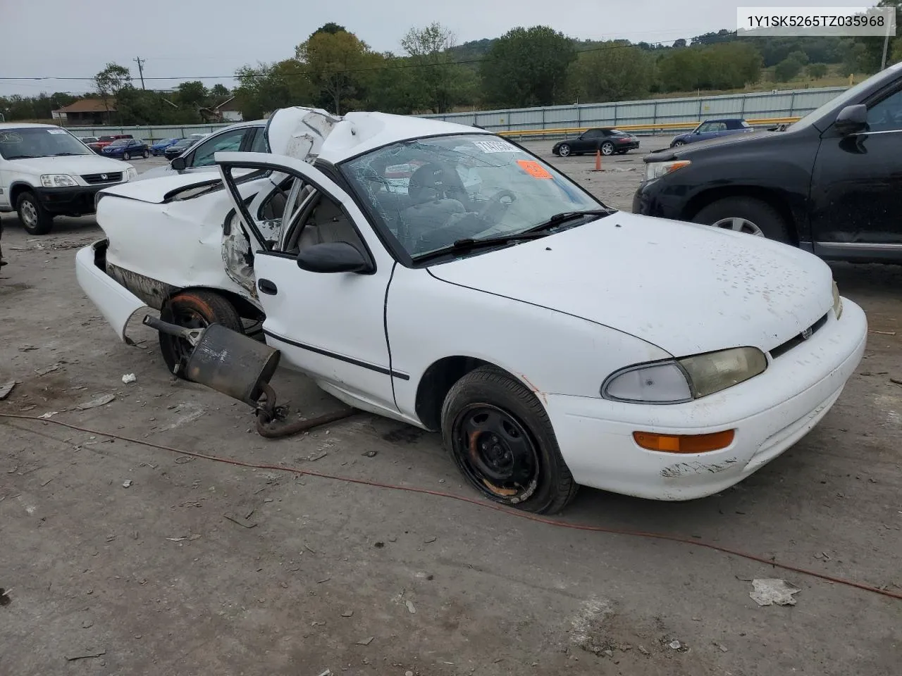 1996 Geo Prizm Base VIN: 1Y1SK5265TZ035968 Lot: 71472584