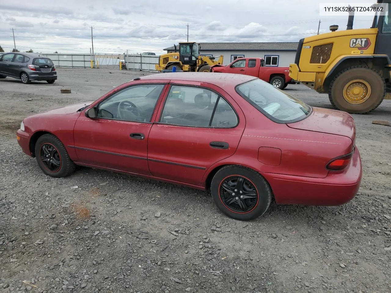 1996 Geo Prizm Base VIN: 1Y1SK5265TZ047862 Lot: 74959664