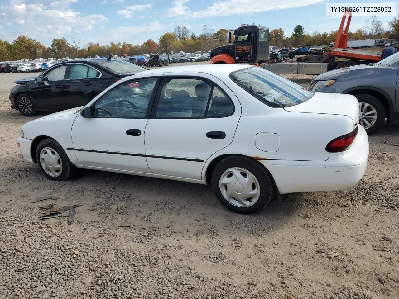 1996 Geo Prizm Base VIN: 1Y1SK5261TZ028032 Lot: 77434654