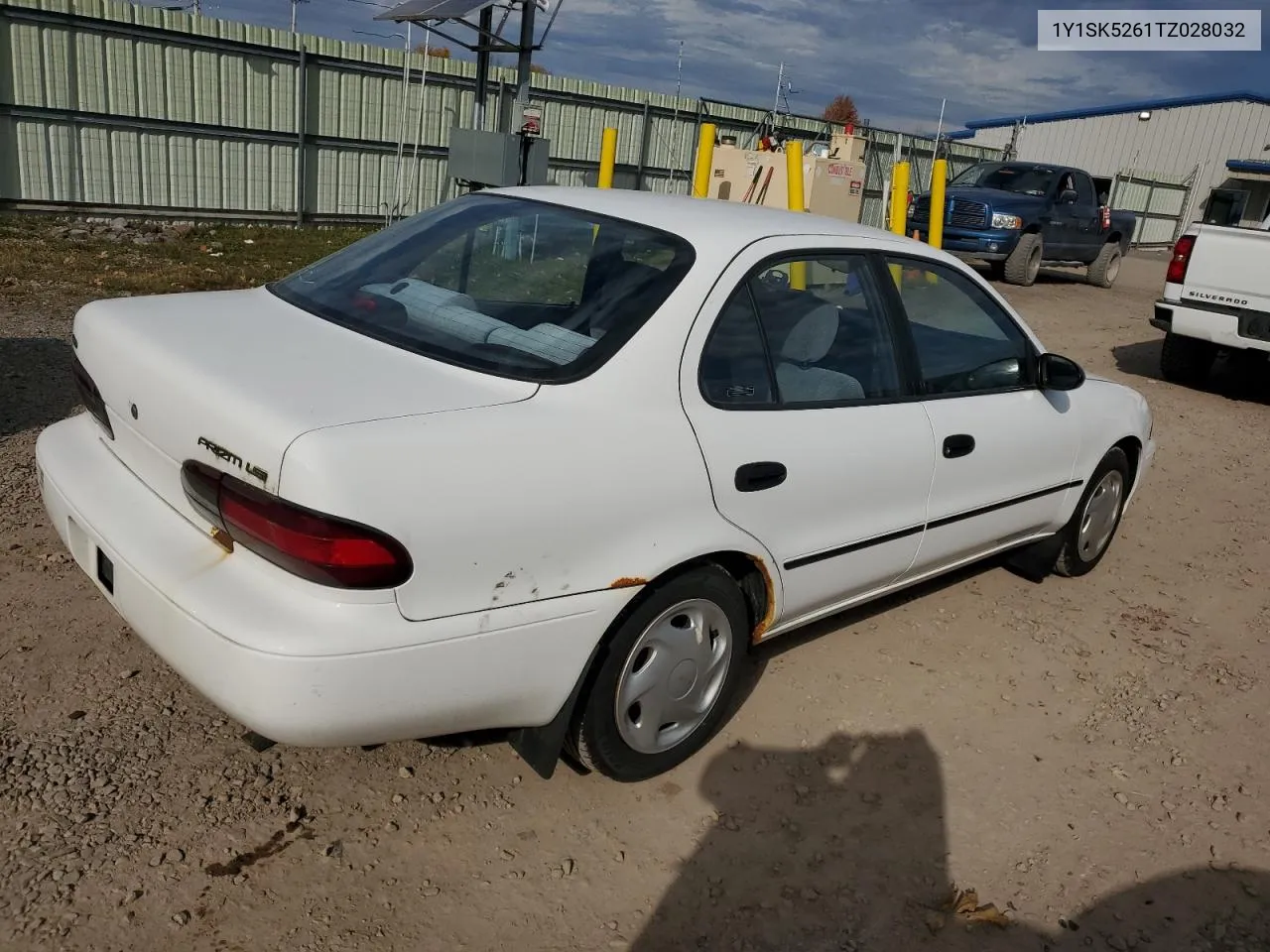 1996 Geo Prizm Base VIN: 1Y1SK5261TZ028032 Lot: 77434654