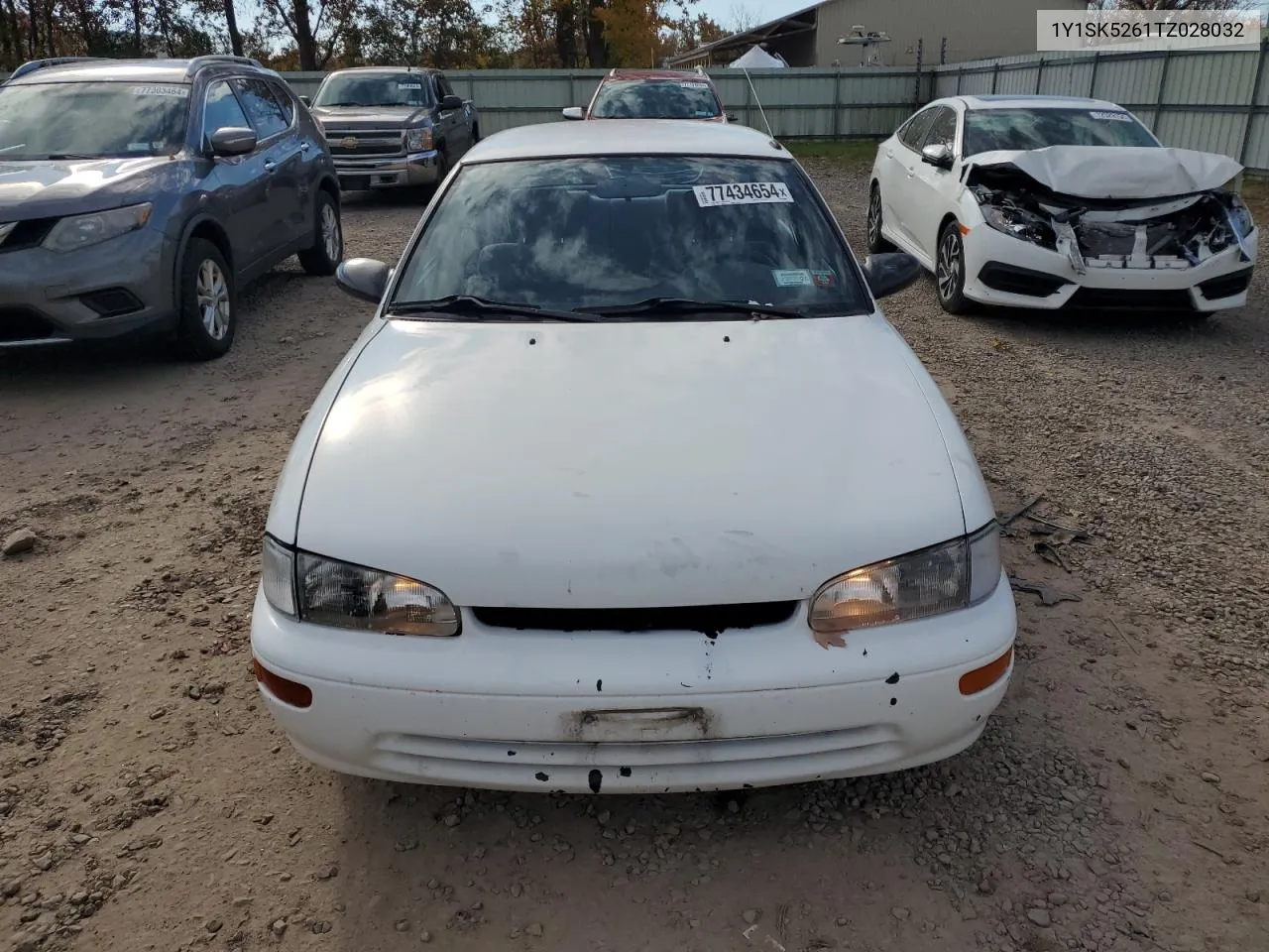 1996 Geo Prizm Base VIN: 1Y1SK5261TZ028032 Lot: 77434654