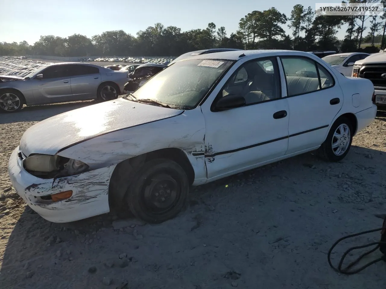 1997 Geo Prizm Base VIN: 1Y1SK5267VZ419527 Lot: 72395944