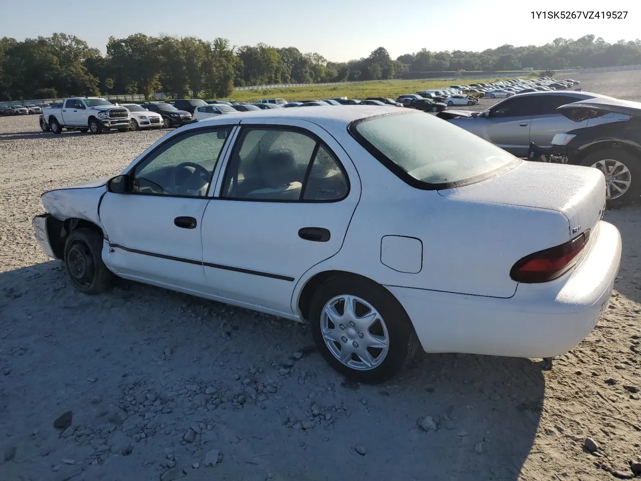 1997 Geo Prizm Base VIN: 1Y1SK5267VZ419527 Lot: 72395944