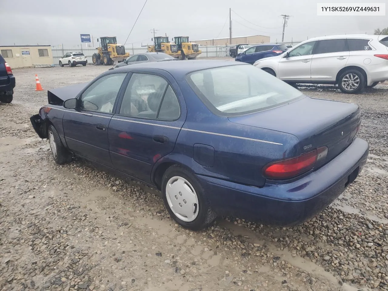 1997 Geo Prizm Base VIN: 1Y1SK5269VZ449631 Lot: 76770154