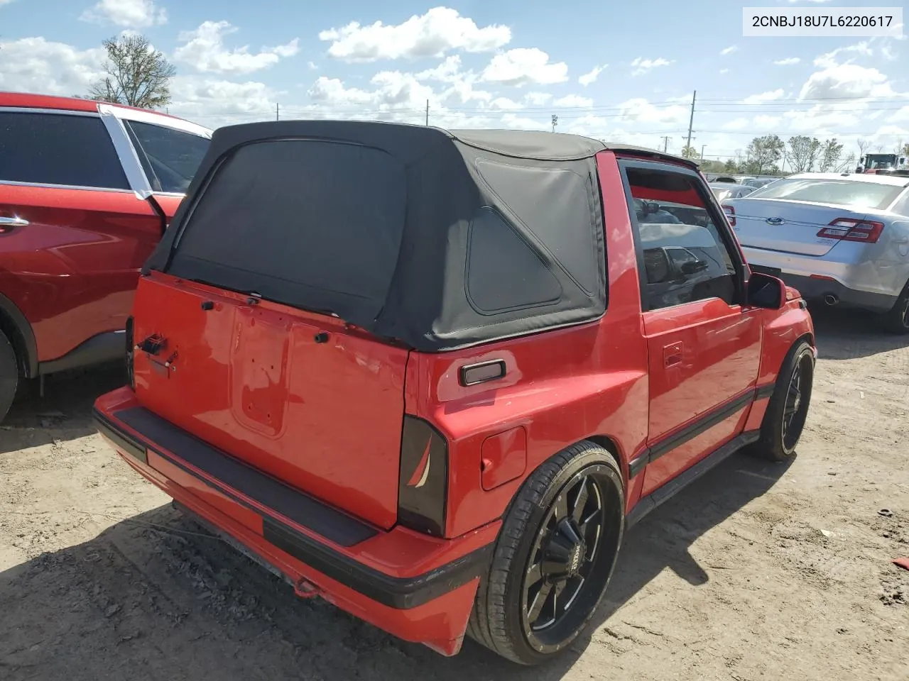 2CNBJ18U7L6220617 1990 Geo Tracker