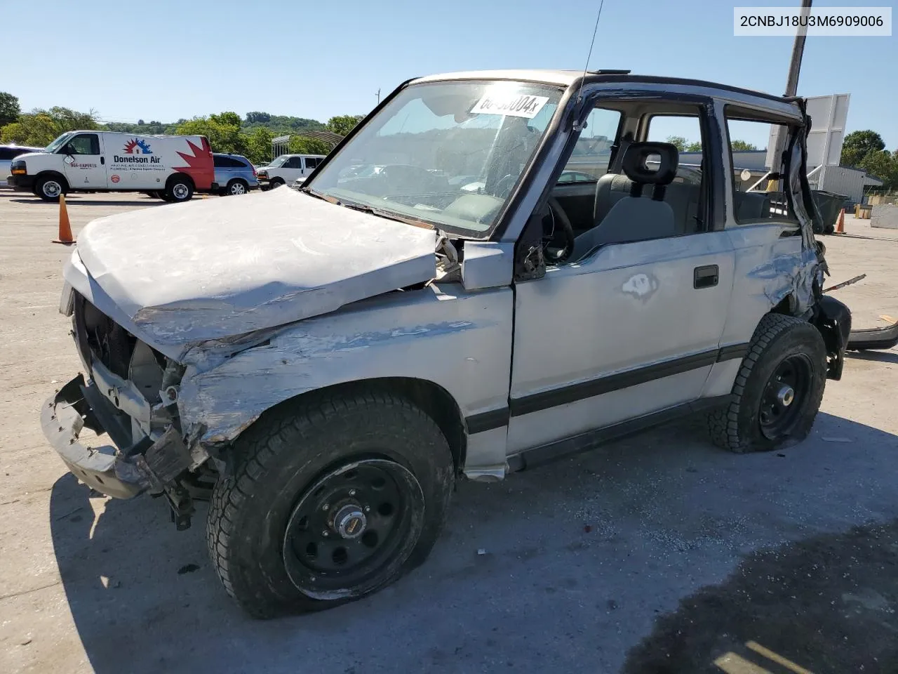 1991 Geo Tracker VIN: 2CNBJ18U3M6909006 Lot: 73638944