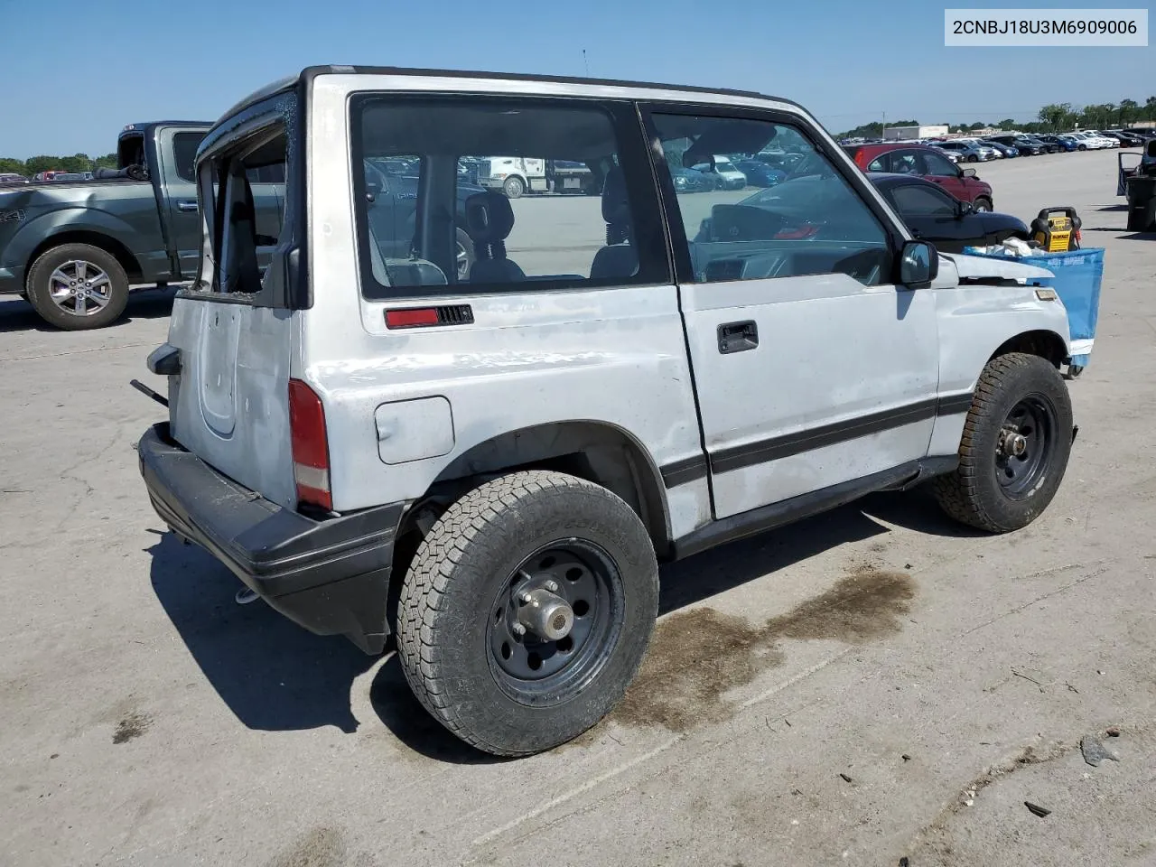 1991 Geo Tracker VIN: 2CNBJ18U3M6909006 Lot: 73638944