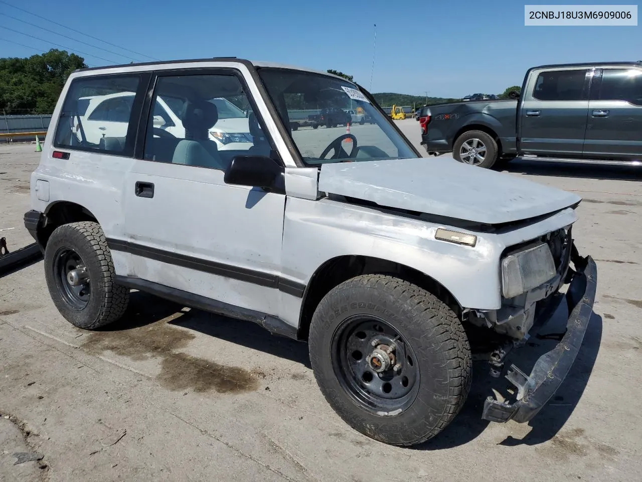 1991 Geo Tracker VIN: 2CNBJ18U3M6909006 Lot: 73638944