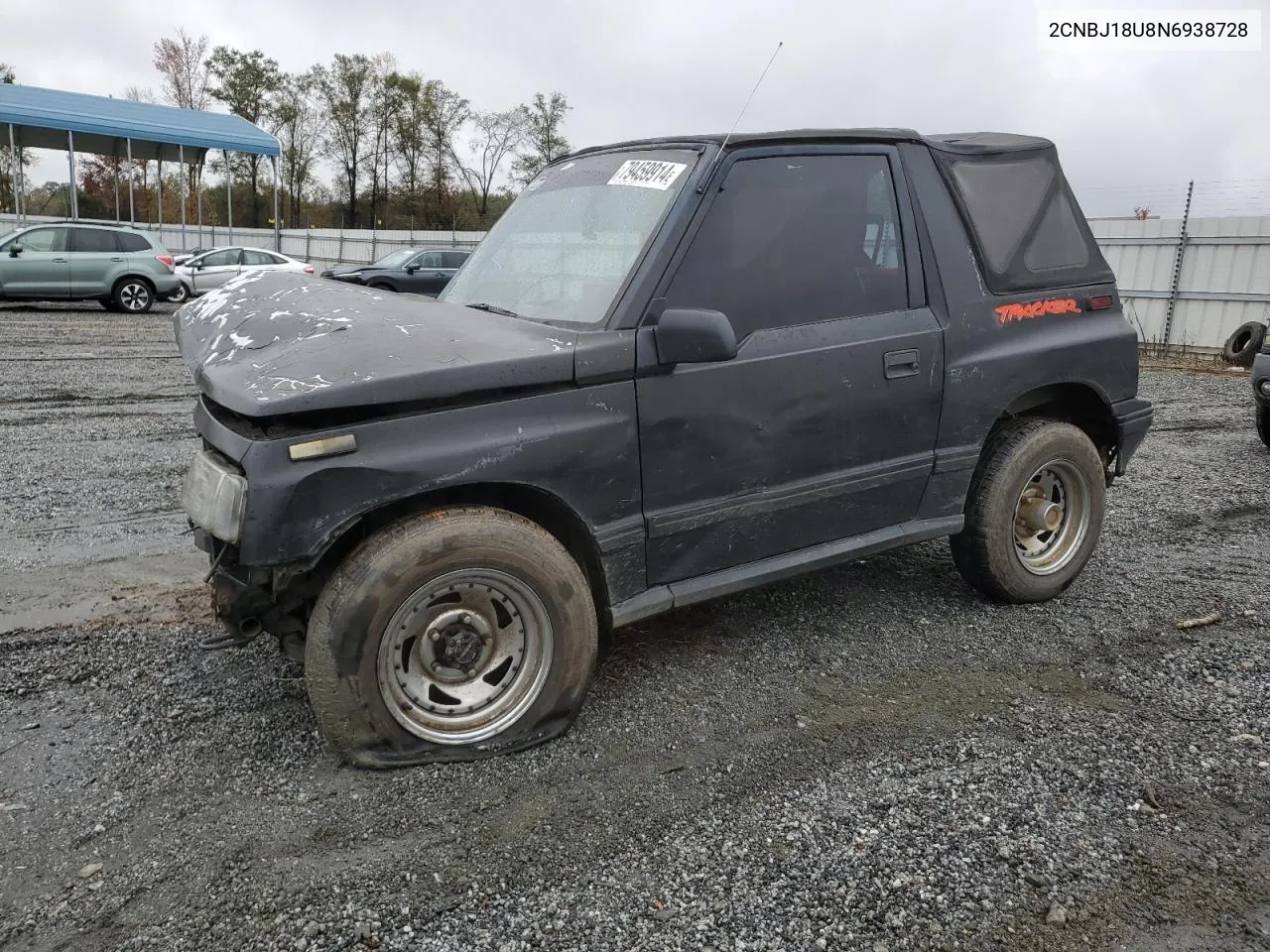 1992 Geo Tracker VIN: 2CNBJ18U8N6938728 Lot: 79459914