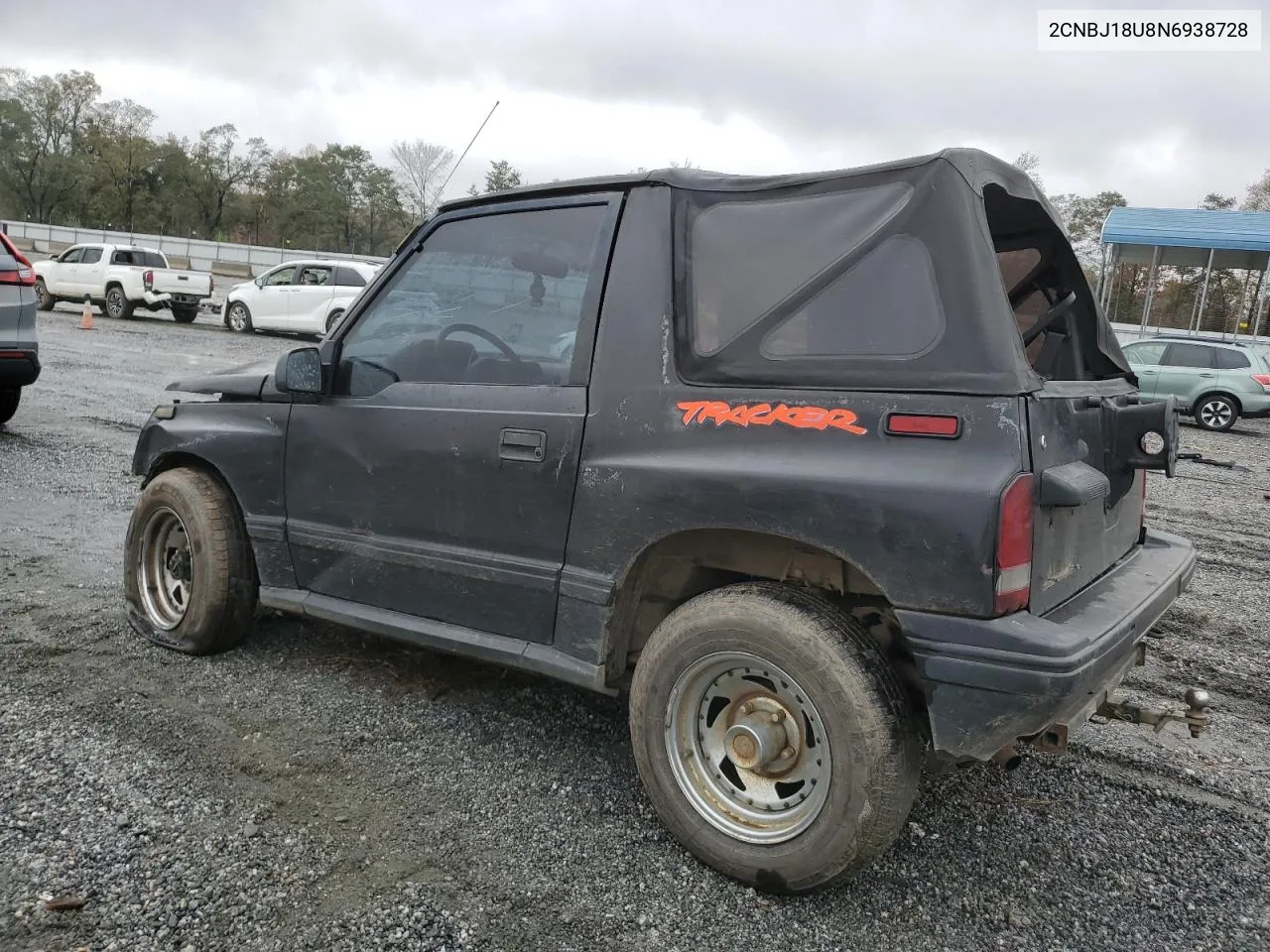 1992 Geo Tracker VIN: 2CNBJ18U8N6938728 Lot: 79459914