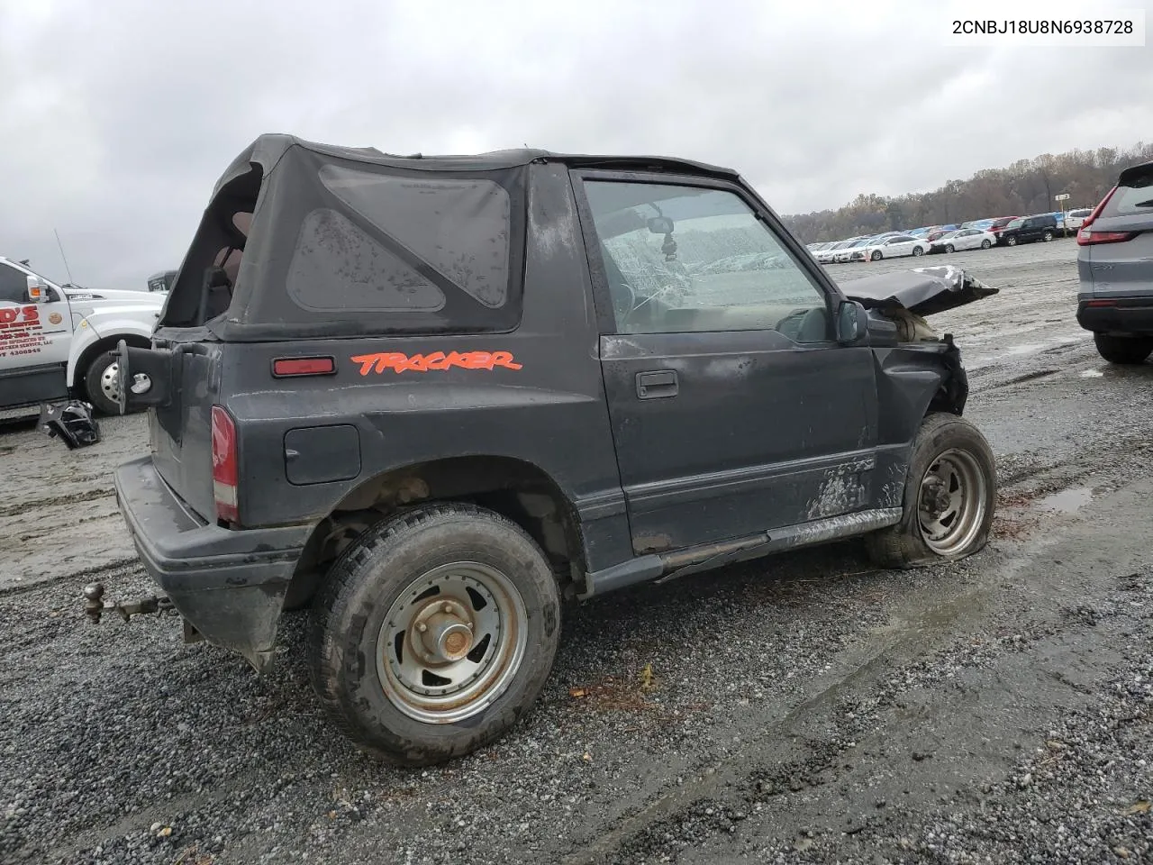 1992 Geo Tracker VIN: 2CNBJ18U8N6938728 Lot: 79459914