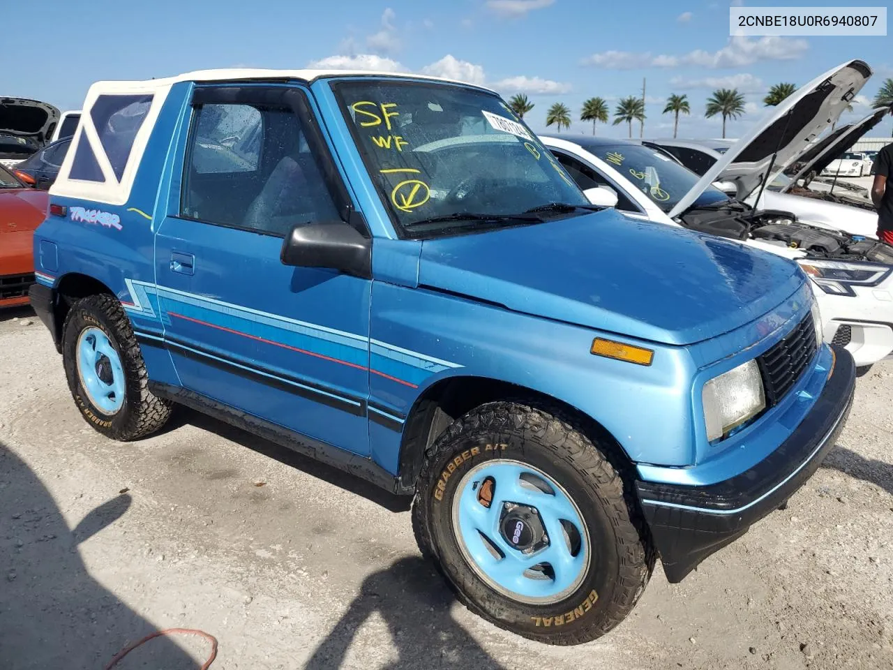 2CNBE18U0R6940807 1994 Geo Tracker