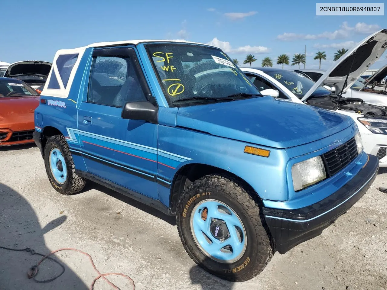 2CNBE18U0R6940807 1994 Geo Tracker