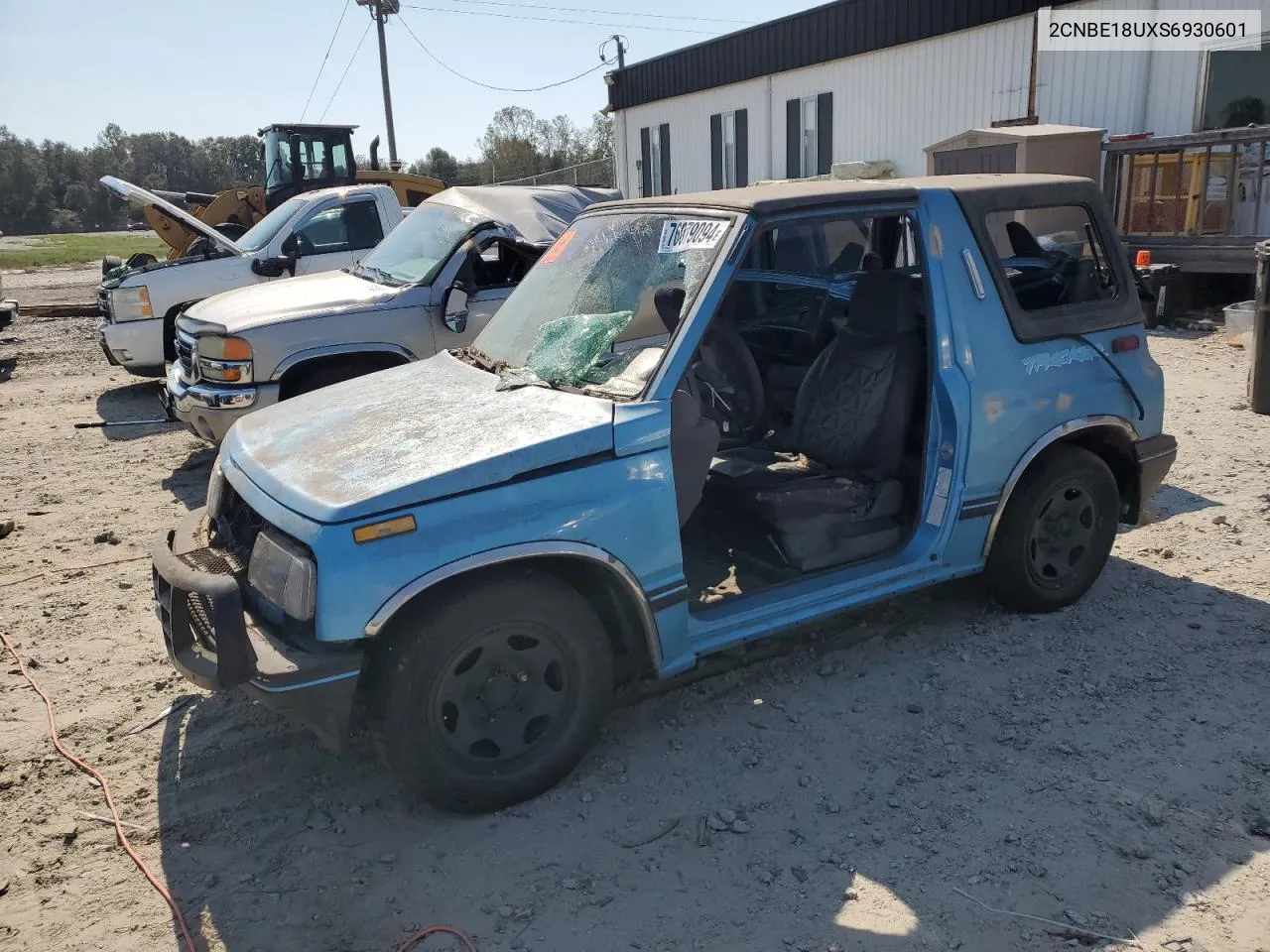 1995 Geo Tracker VIN: 2CNBE18UXS6930601 Lot: 76079094