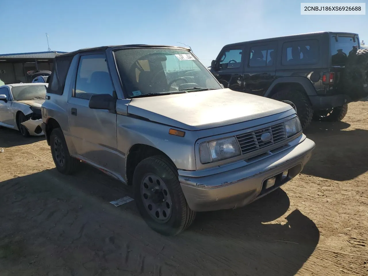 1995 Geo Tracker VIN: 2CNBJ186XS6926688 Lot: 77487204