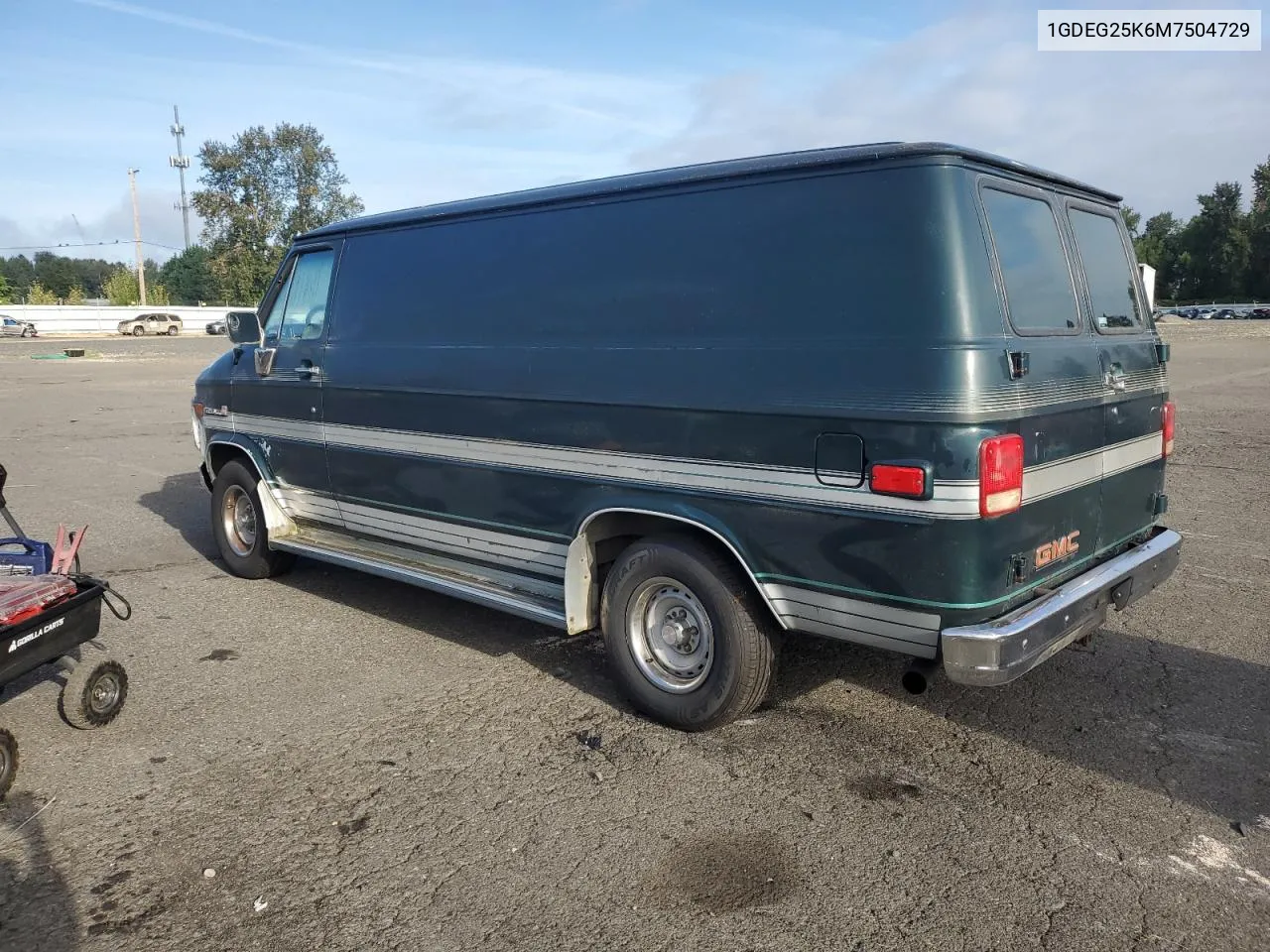 1991 GMC Rally Wagon / Van G2500 VIN: 1GDEG25K6M7504729 Lot: 71146614