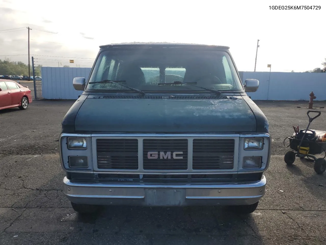 1991 GMC Rally Wagon / Van G2500 VIN: 1GDEG25K6M7504729 Lot: 71146614