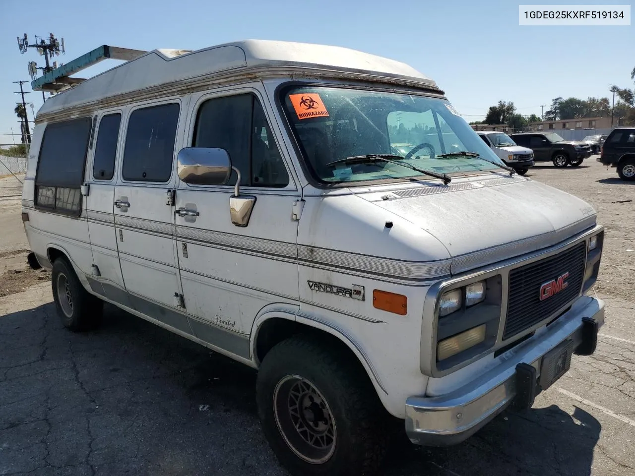 1GDEG25KXRF519134 1994 GMC Rally Wagon / Van G2500