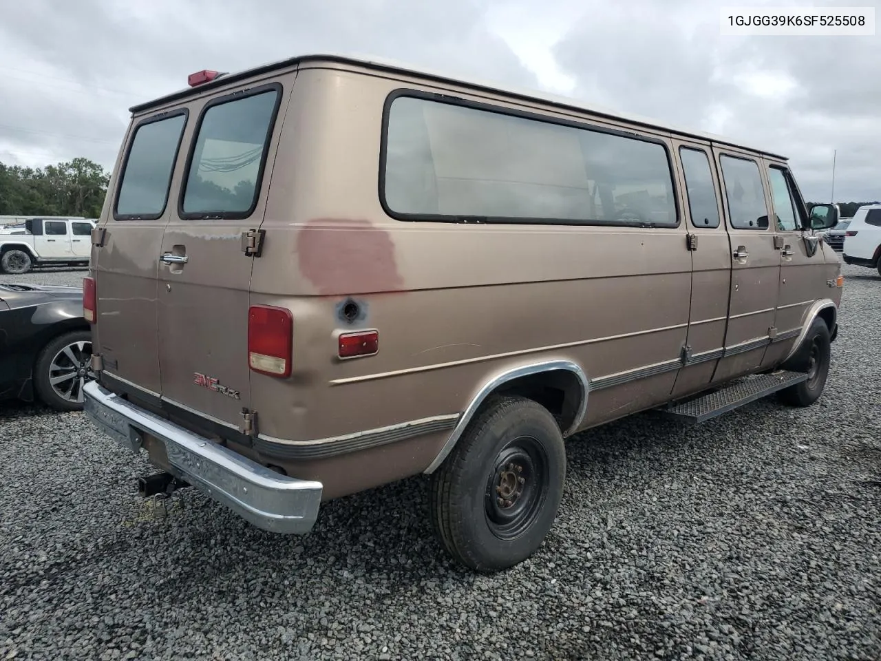 1GJGG39K6SF525508 1995 GMC Rally Wagon G3500