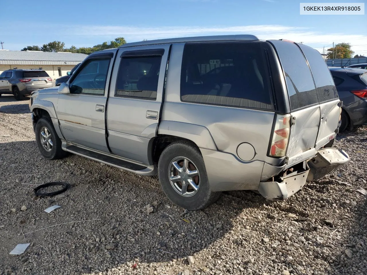 1999 GMC Denali VIN: 1GKEK13R4XR918005 Lot: 74964184