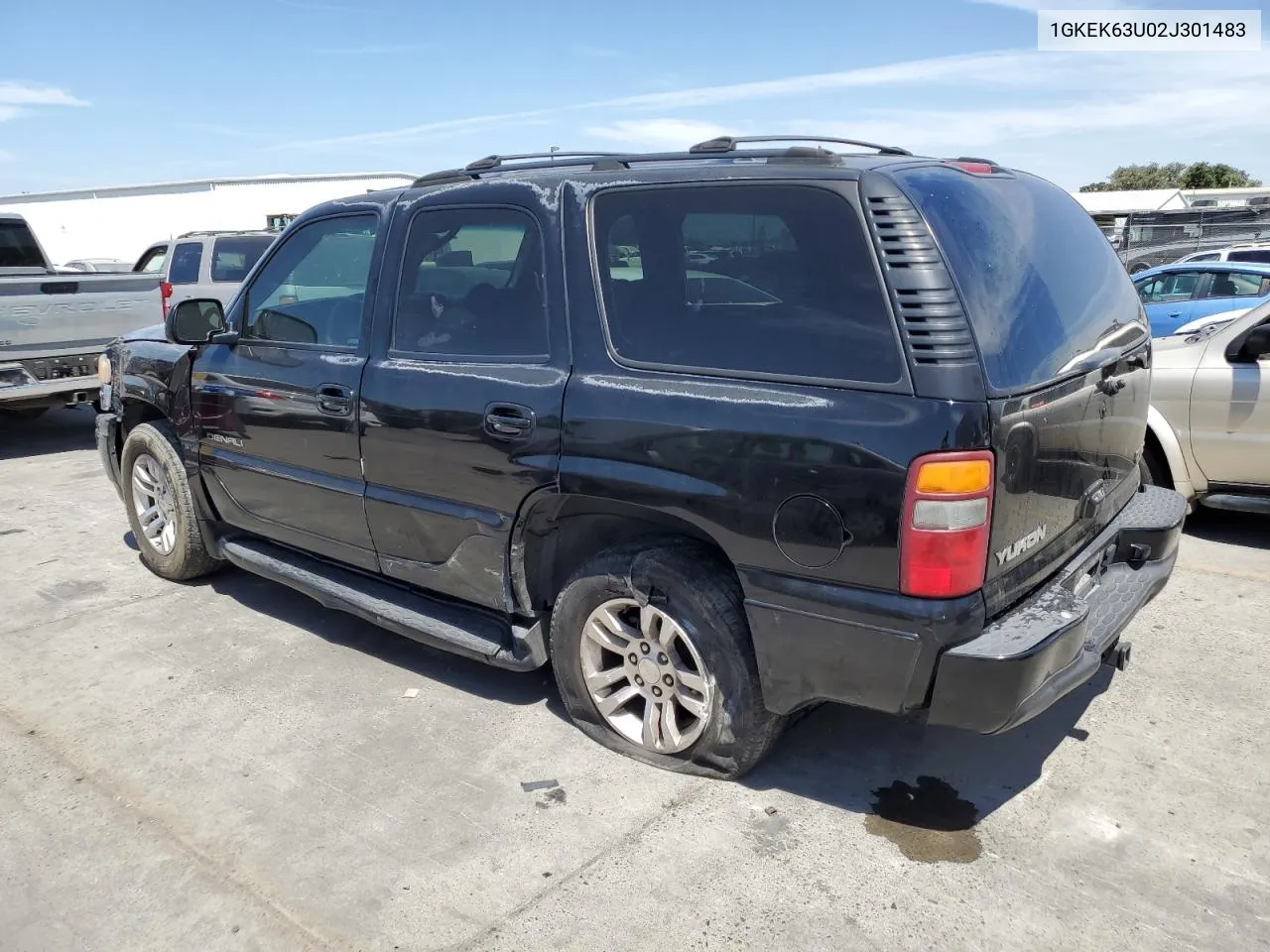 2002 GMC Denali VIN: 1GKEK63U02J301483 Lot: 65491364