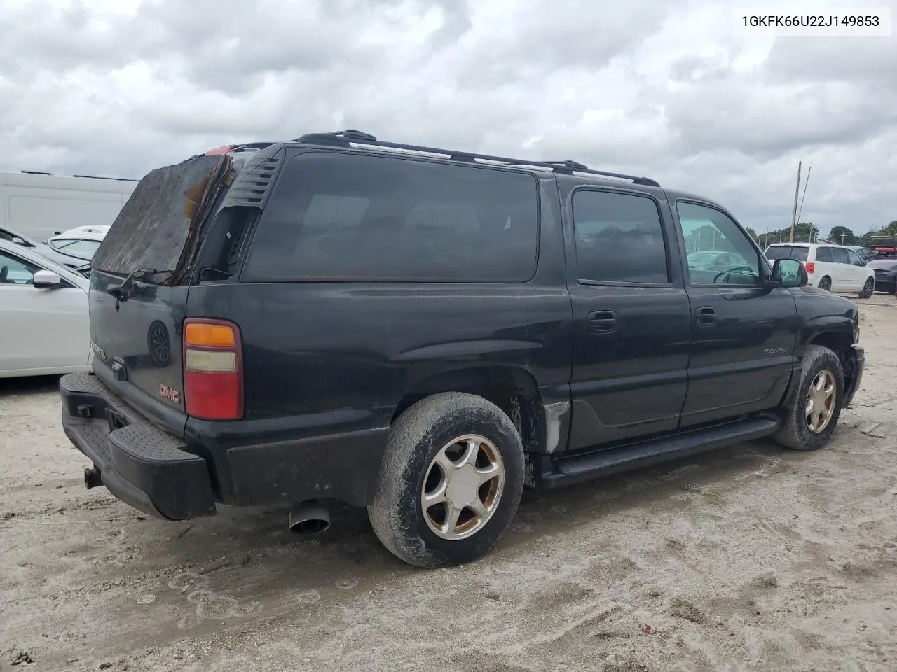 2002 GMC Denali Xl K1500 VIN: 1GKFK66U22J149853 Lot: 74943994