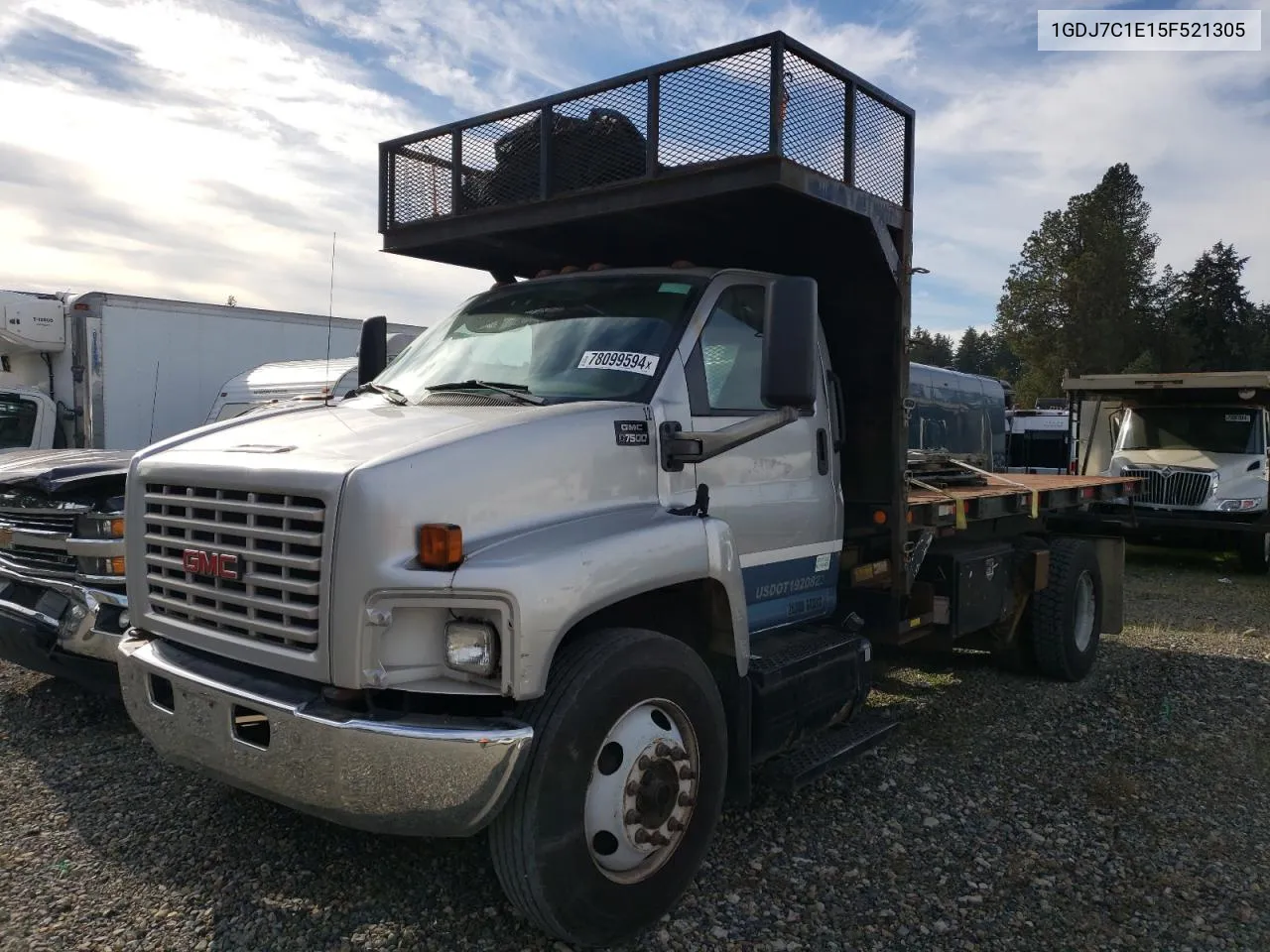 2005 GMC C7500 C7C042 VIN: 1GDJ7C1E15F521305 Lot: 78099594