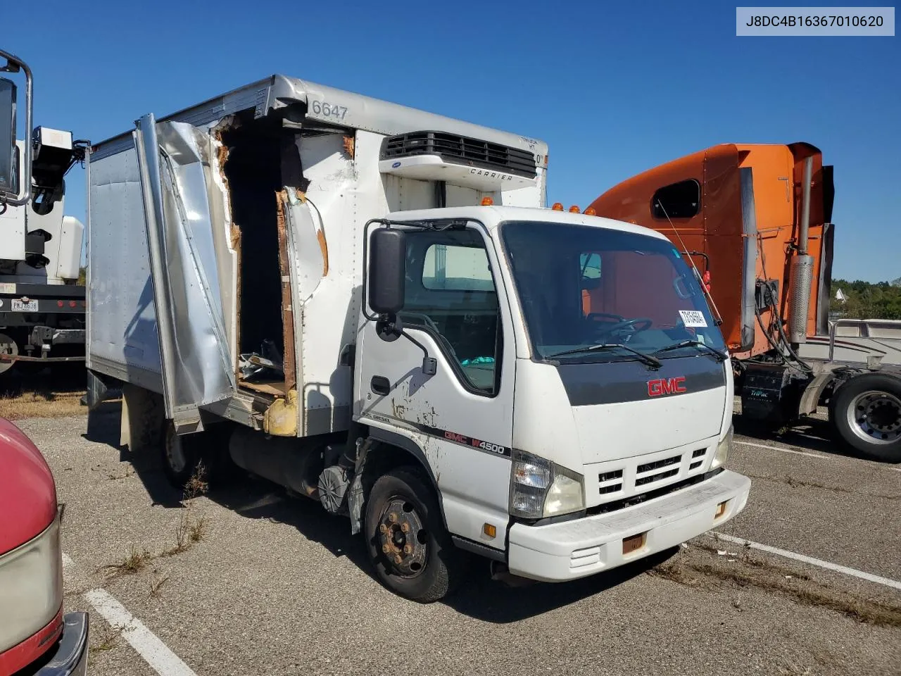 2006 GMC W4500 W45042 VIN: J8DC4B16367010620 Lot: 73154564