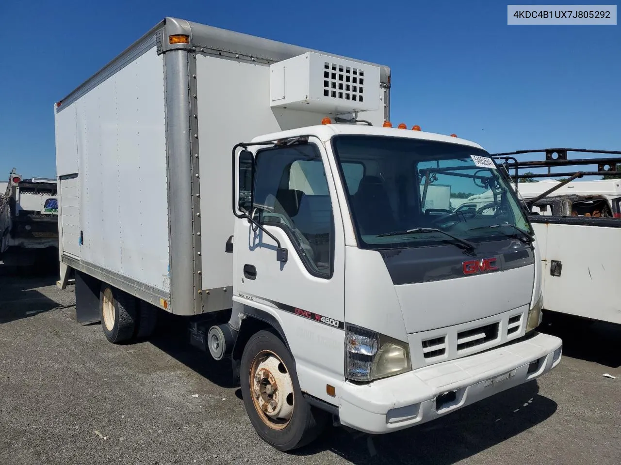 2007 GMC W4500 W45042 VIN: 4KDC4B1UX7J805292 Lot: 54652554