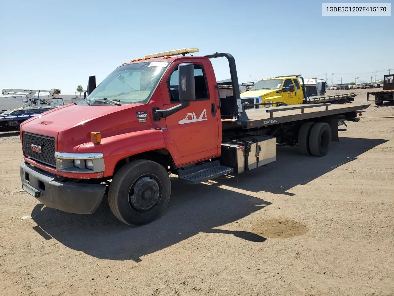 2007 GMC C5500 C5C042 VIN: 1GDE5C1207F415170 Lot: 61265464