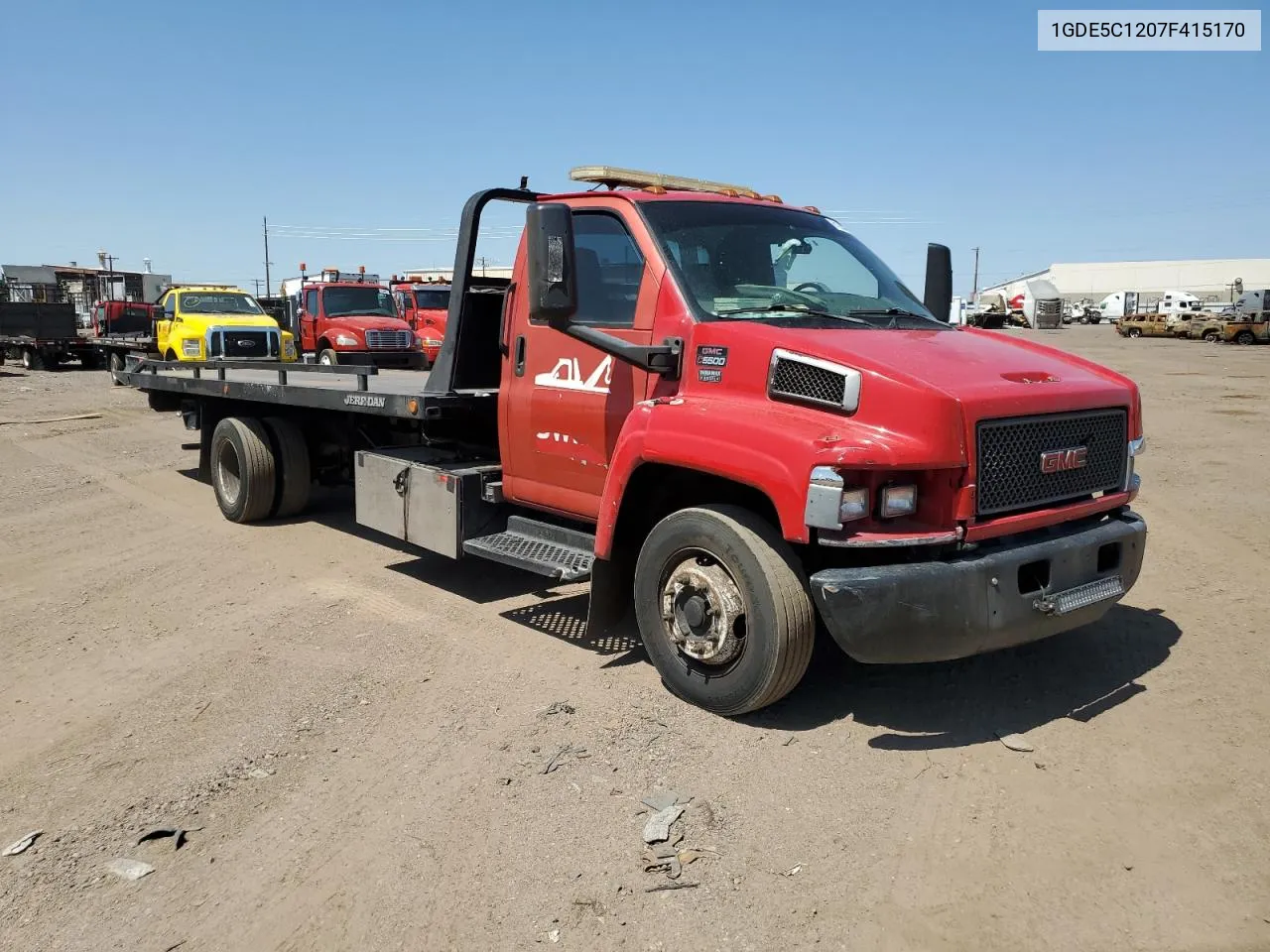 2007 GMC C5500 C5C042 VIN: 1GDE5C1207F415170 Lot: 61265464