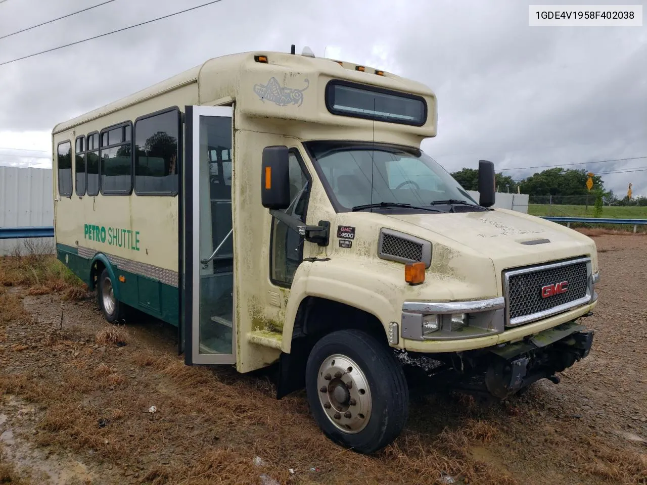 2008 GMC C4500 C4V042 VIN: 1GDE4V1958F402038 Lot: 71973434