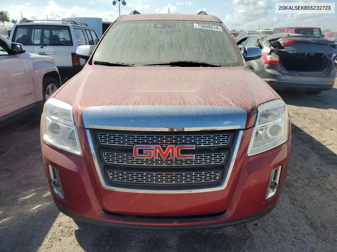 2014 GMC Terrain Slt VIN: 2GKALSEK8E6232723 Lot: 75040514